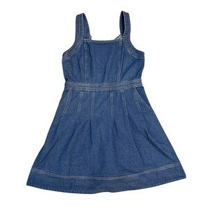 Joie Denim A-Line Sleeveless Dress